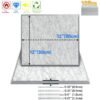 Eco-friendly Acoustic Soundproofing Insulation Panels